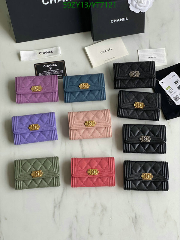 Chanel Bags -(Mirror)-Wallet-,Code: YT7121,$: 59USD