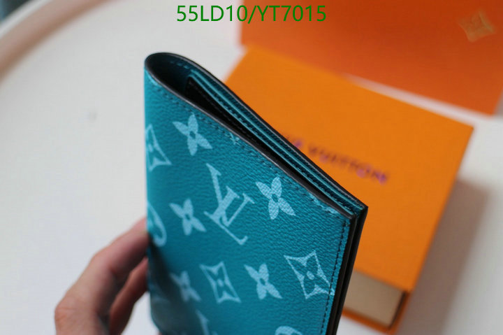 LV Bags-(Mirror)-Wallet-,Code: YT7015,$: 55USD