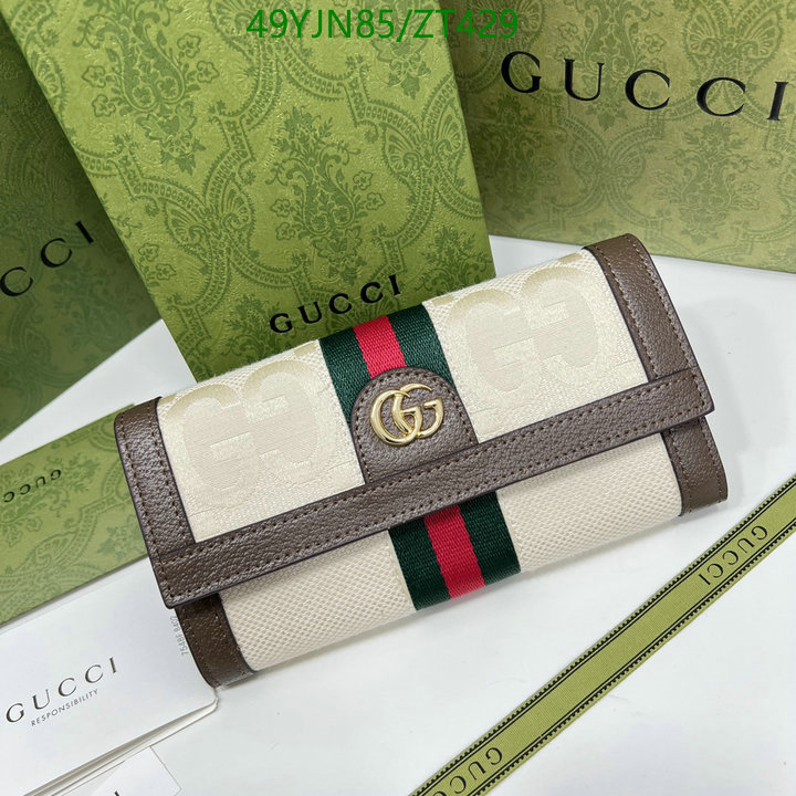 Gucci Bag-(4A)-Wallet-,Code: ZT429,$: 49USD