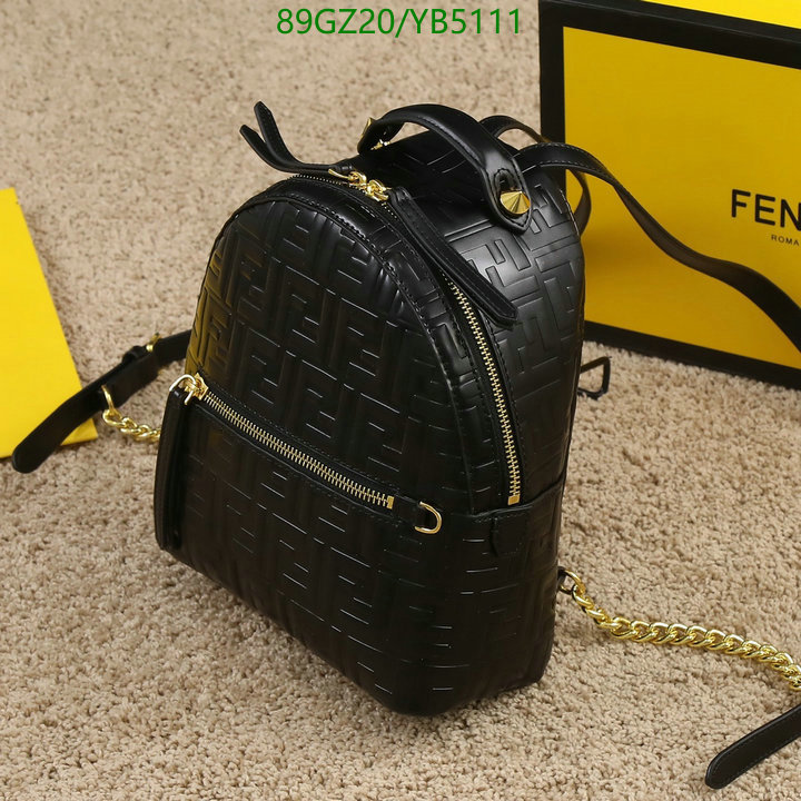 Fendi Bag-(4A)-Backpack-,Code: YB5111,$: 89USD