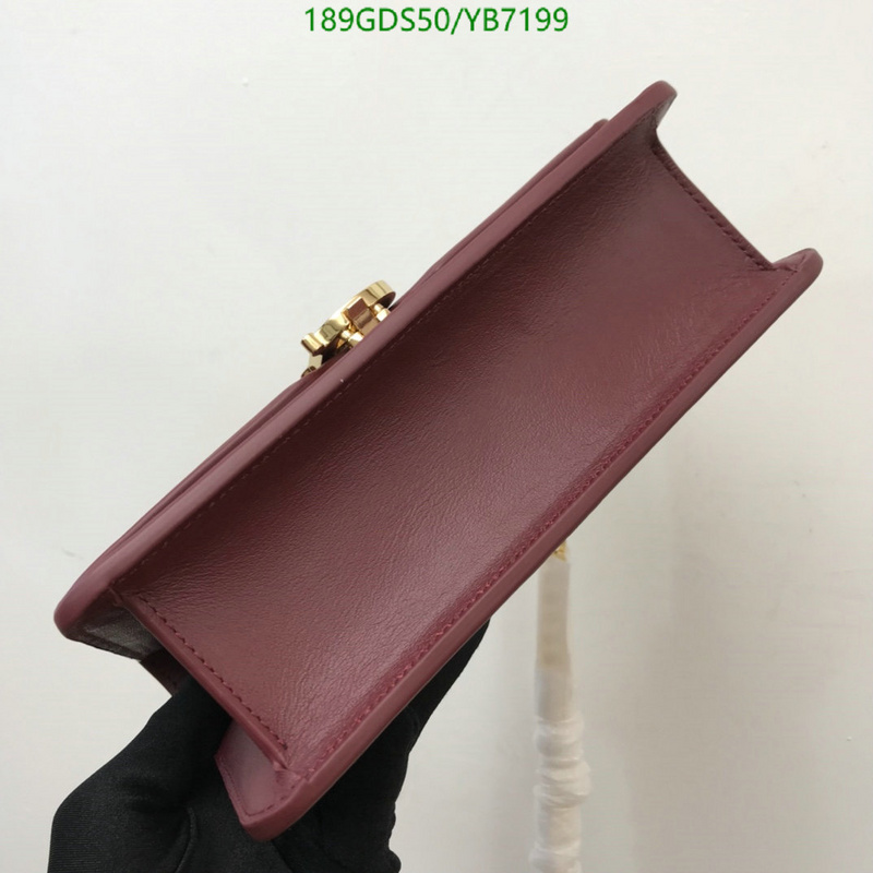 Burberry Bag-(Mirror)-Diagonal-,Code: YB7199,$: 189USD