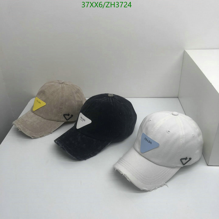 Cap -(Hat)-Prada, Code: ZH3724,$: 37USD