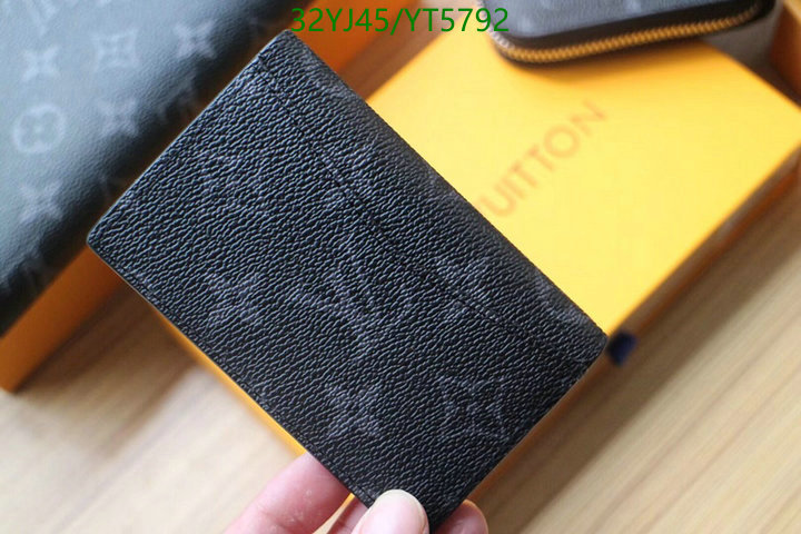 LV Bags-(4A)-Wallet-,Code: YT5792,$: 32USD