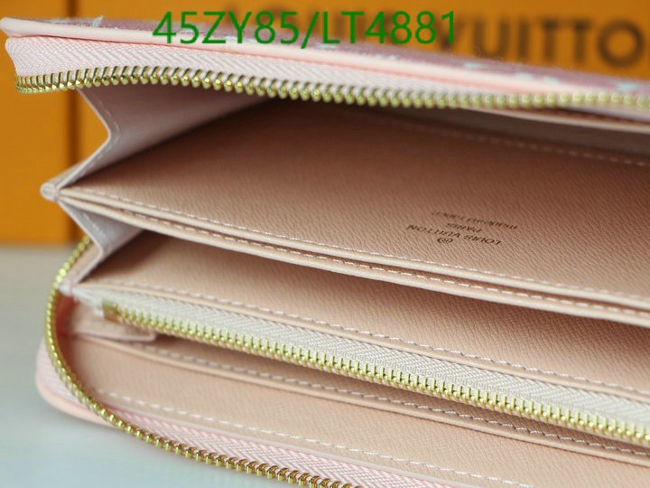 LV Bags-(4A)-Wallet-,Code: LT4881,$: 45USD