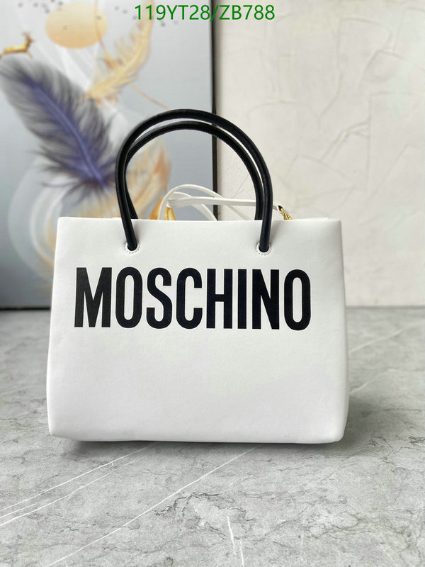 Moschino Bag-(Mirror)-Handbag-,Code: ZB788,$: 119USD