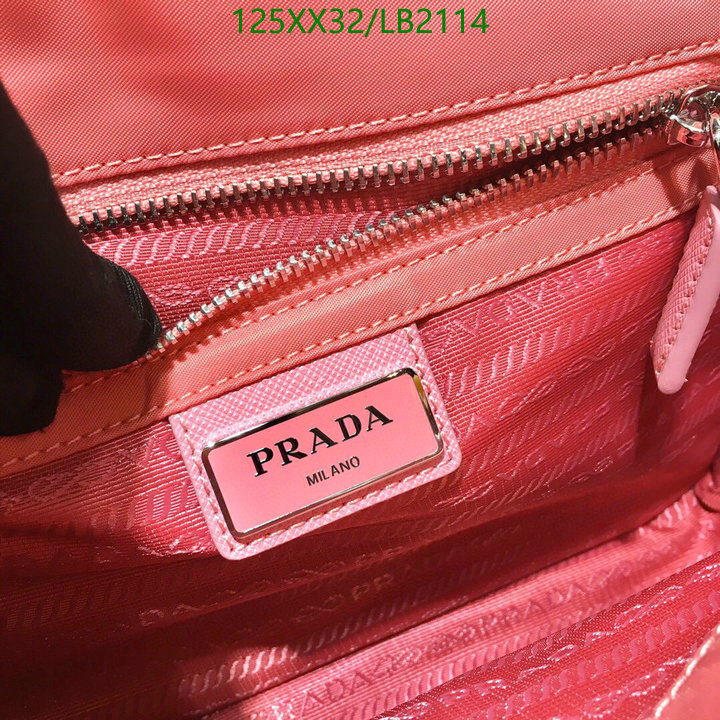 Prada Bag-(Mirror)-Diagonal-,Code: LB2114,$: 125USD