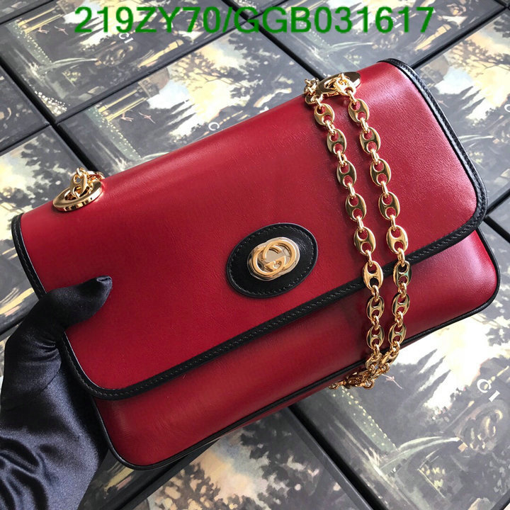 Gucci Bag-(Mirror)-Diagonal-,Code: GGB031617,$: 219USD