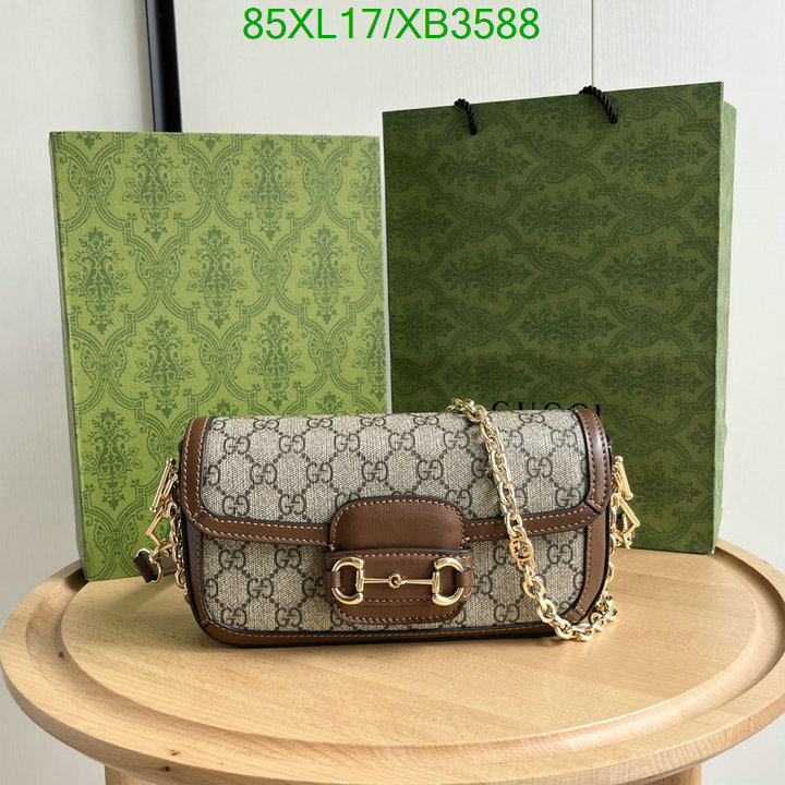 Gucci Bag-(4A)-Horsebit-,Code: XB3588,$: 85USD