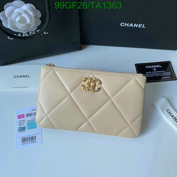Chanel Bags -(Mirror)-Wallet-,Code: TA1363,$: 99USD