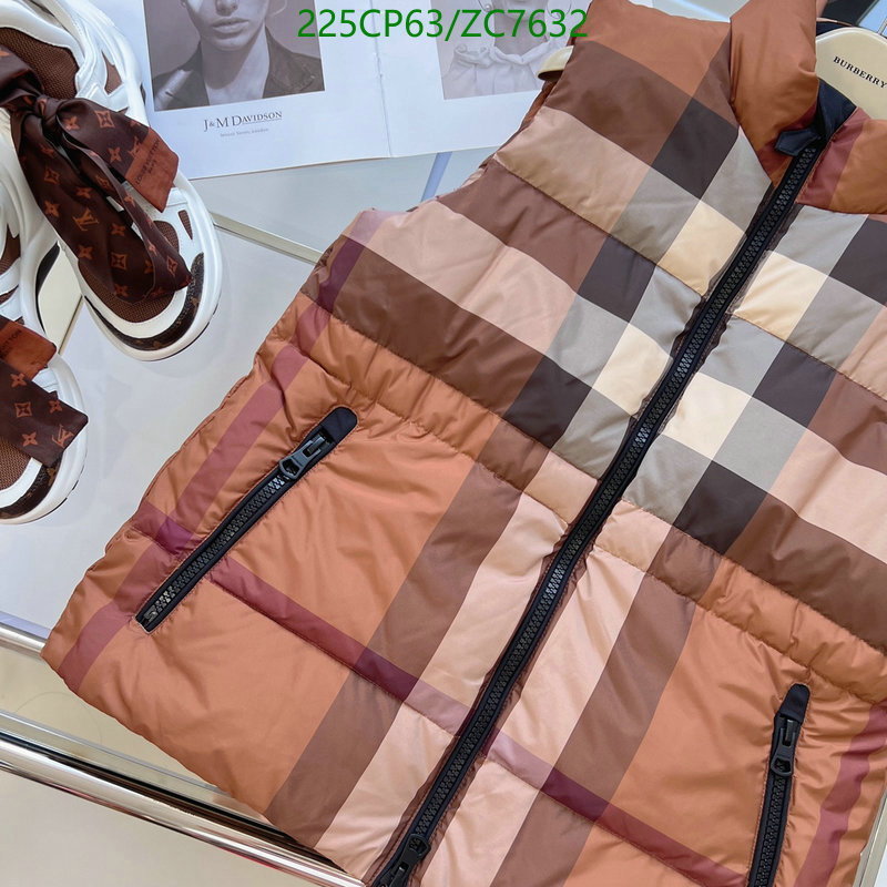 Down jacket Men-Burberry, Code: ZC7632,$: 225USD