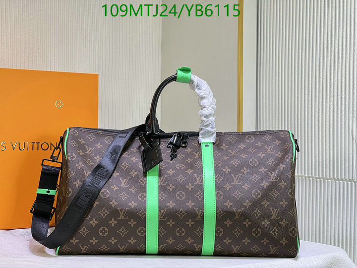 LV Bags-(4A)-Keepall BandouliRe 45-50-,Code: YB6115,$: 109USD