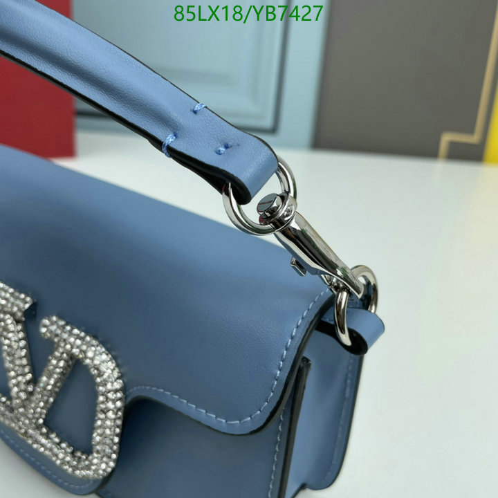 Valentino Bag-(4A)-LOC-V Logo ,Code: YB7427,$: 85USD