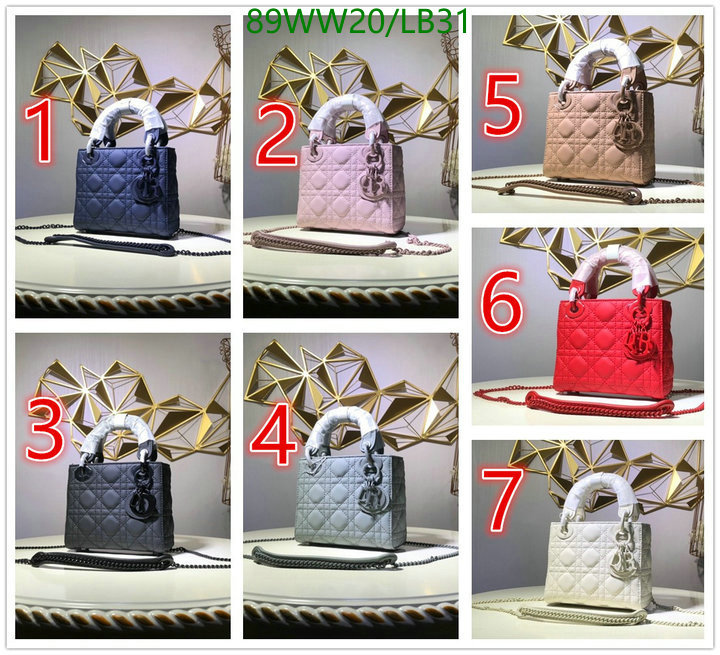 Dior Bags-(4A)-Lady-,Code: LB31,$: 89USD