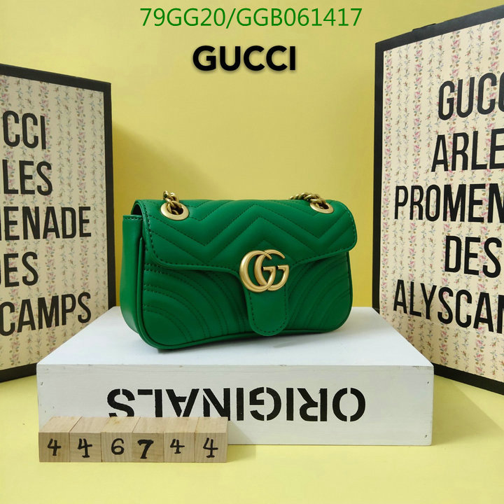 Gucci Bag-(4A)-Marmont,Code: GGB061417,$:79USD