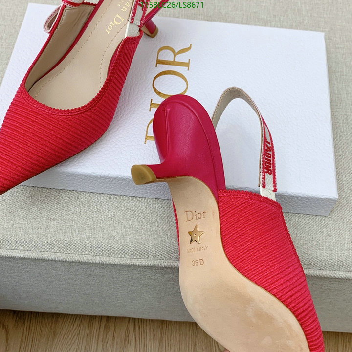 Women Shoes-Dior,Code: LS8671,$: 115USD