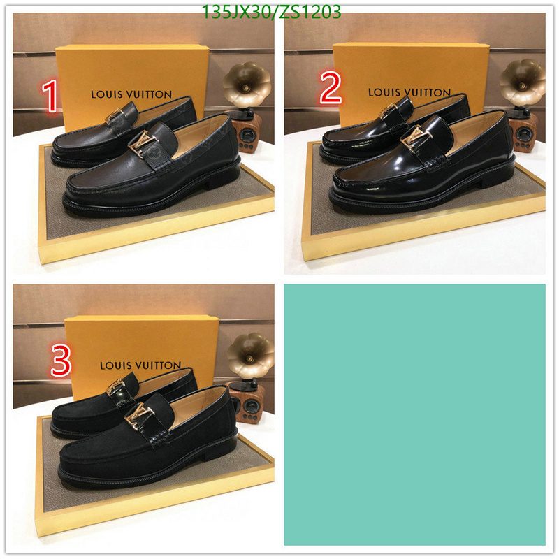 Men shoes-LV, Code: ZS1203,$: 135USD
