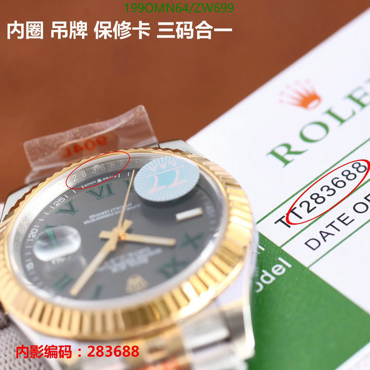 Watch-Mirror Quality-Rolex, Code: ZW699,$: 199USD