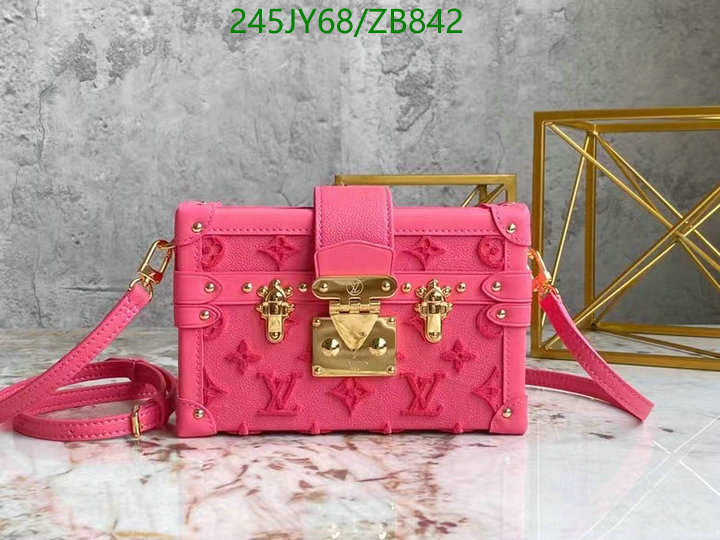 LV Bags-(Mirror)-Petite Malle-,Code: ZB842,$: 245USD