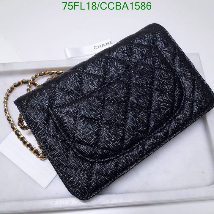 Chanel Bags ( 4A )-Diagonal-,Code: CCBA1586,$: 75USD