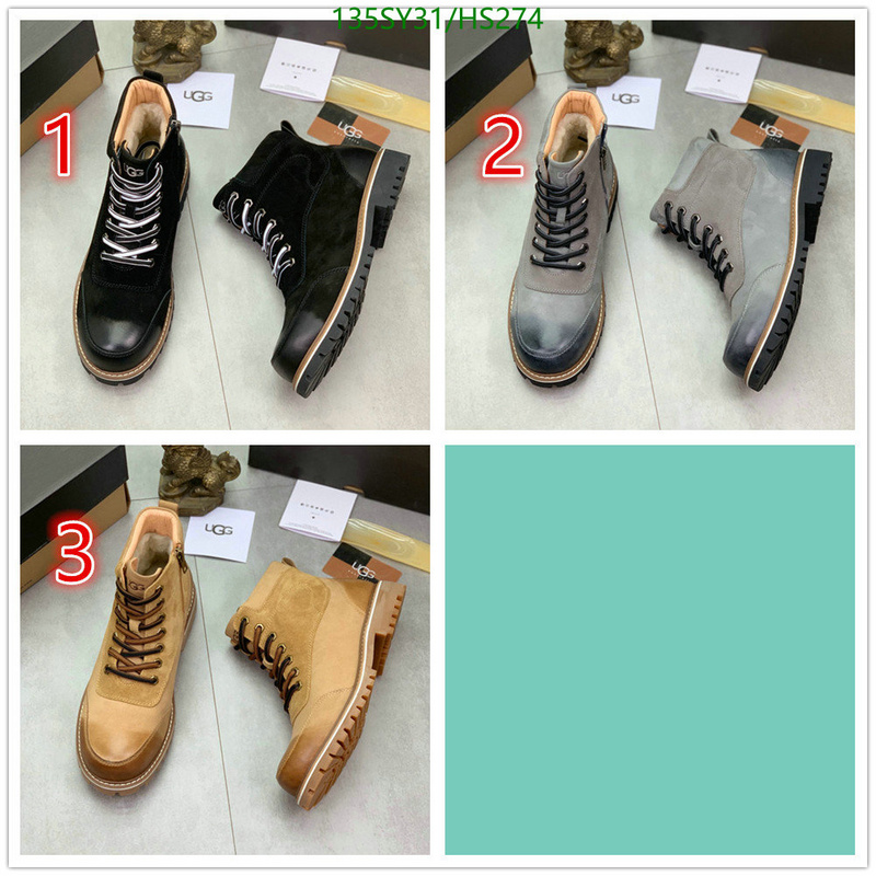 Men shoes-Boots, Code: HS274,$: 135USD