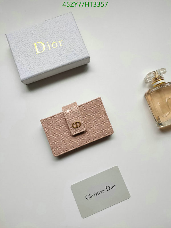 Dior Bags-(4A)-Wallet,Code: HT3357,$: 45USD