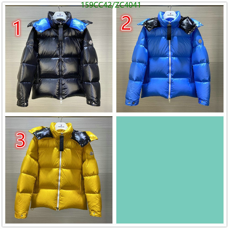 Down jacket Men-Moncler, Code: ZC4041,$: 159USD