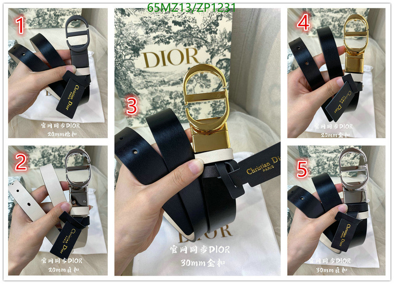 Belts-Dior,Code: ZP1231,$: 65USD