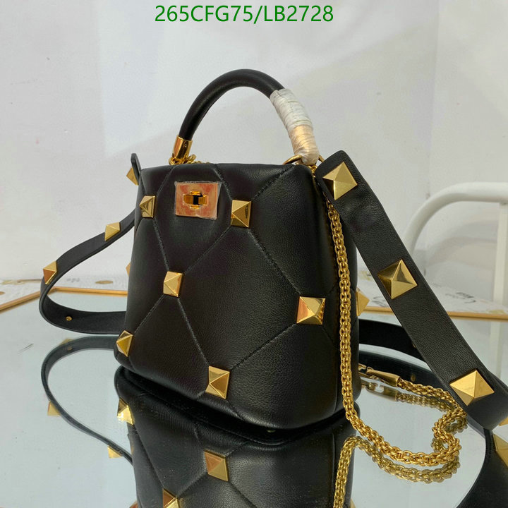 Valentino Bag-(Mirror)-Roman Stud,Code: LB2728,$: 265USD