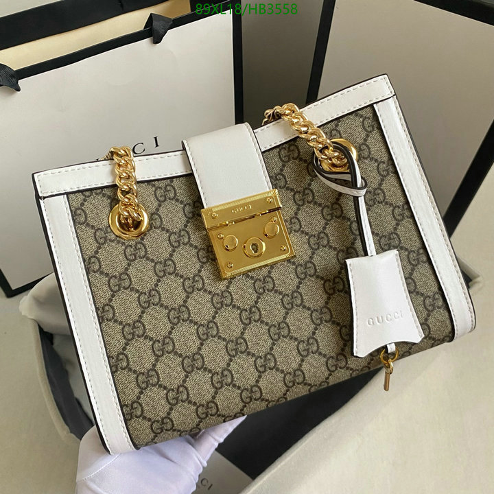 Gucci Bag-(4A)-Padlock-,Code: HB3558,$: 89USD