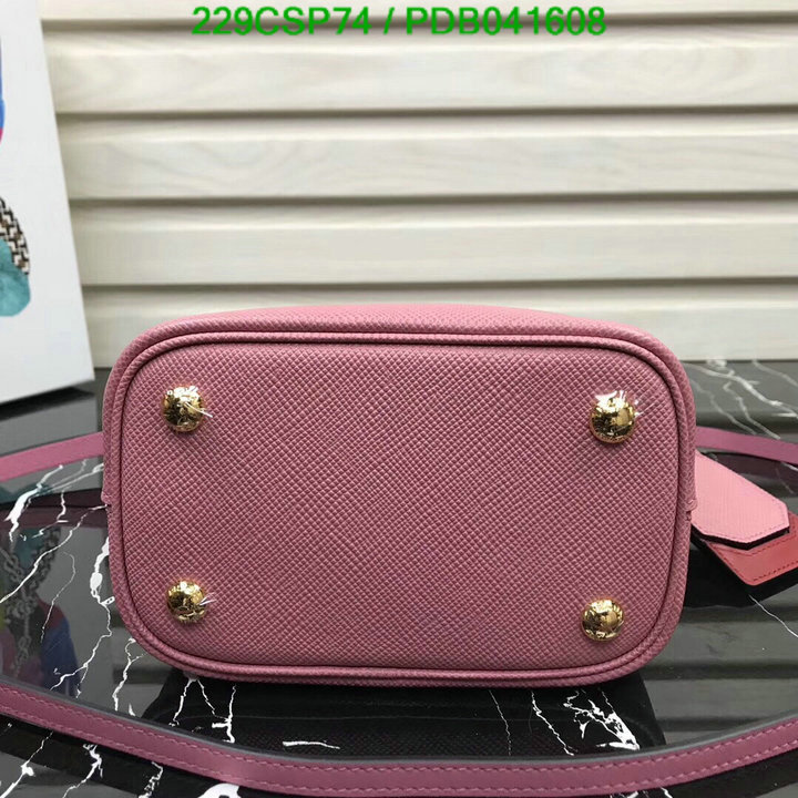 Prada Bag-(Mirror)-Diagonal-,Code: PDB041608,$: 229USD