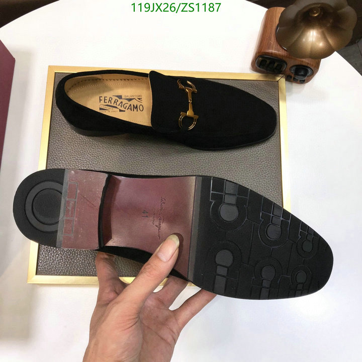 Men shoes-Ferragamo, Code: ZS1187,$: 119USD