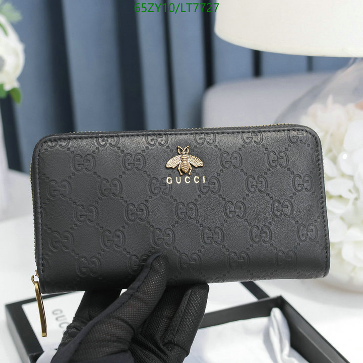 Gucci Bag-(4A)-Wallet-,Code: LT7727,$: 65USD