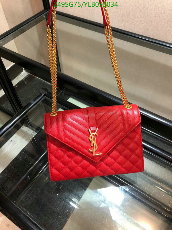 YSL Bag-(Mirror)-Envelope Series,Code: YLB093034,$: 249USD