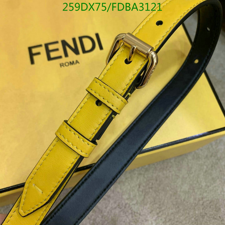 Fendi Bag-(Mirror)-Diagonal-,Code: FDBA3121,$: 259USD