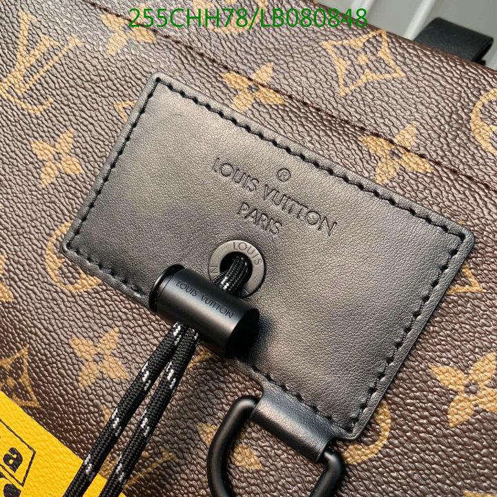 LV Bags-(Mirror)-Backpack-,Code: LB080848,$:255USD