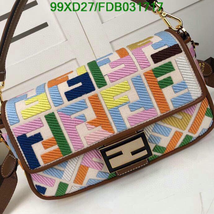 Fendi Bag-(4A)-Baguette-,Code: FDB031717,$:99USD