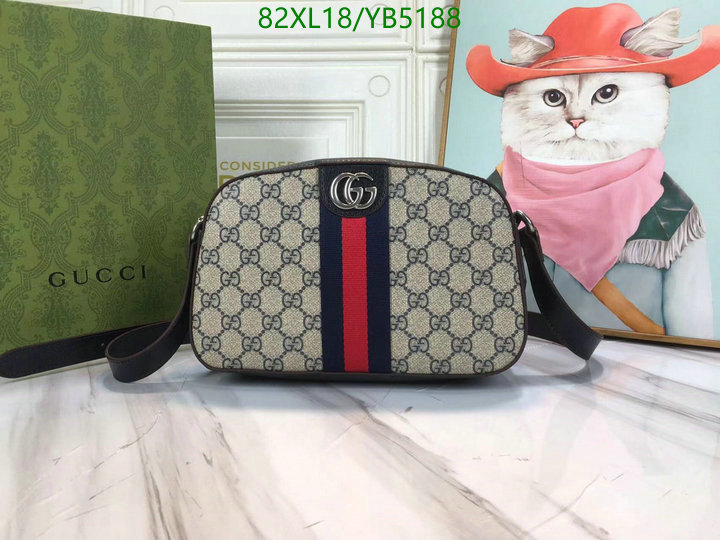 Gucci Bag-(4A)-Ophidia-G,Code: YB5188,$: 82USD