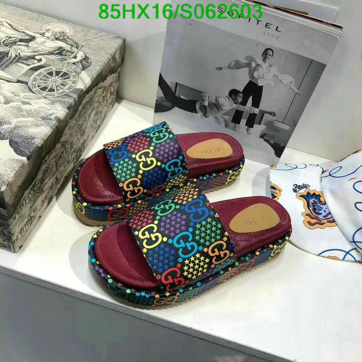 Women Shoes-Gucci, Code: S062603,$: 85USD