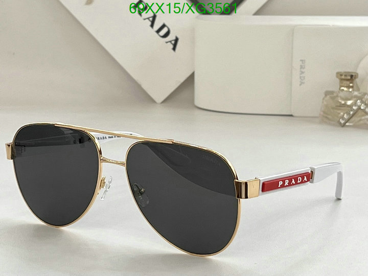 Glasses-Prada, Code: XG3561,$: 69USD