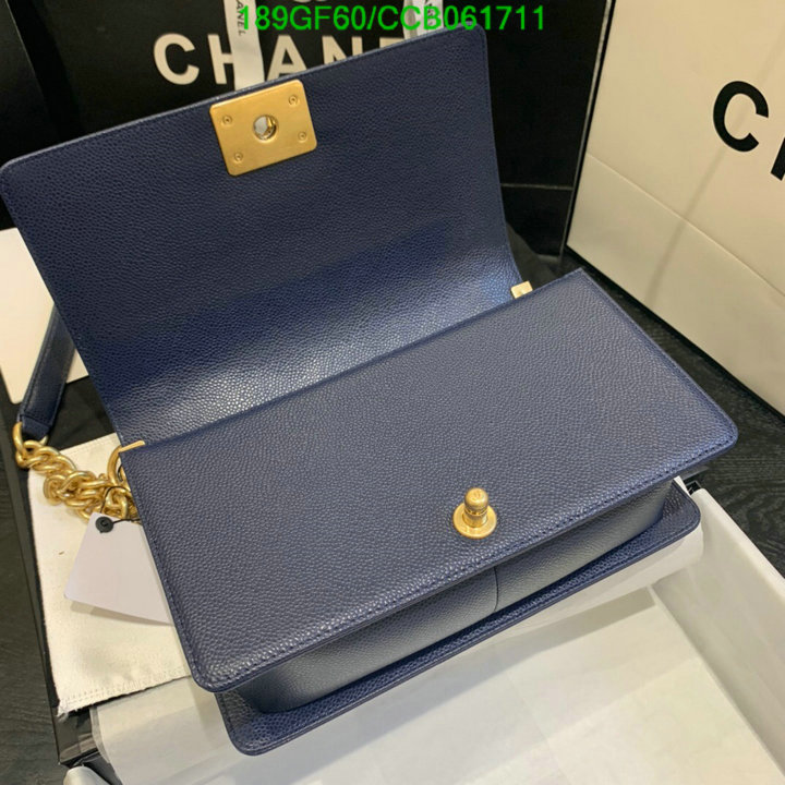 Chanel Bags -(Mirror)-Le Boy,Code: CCB061711,$: 189USD