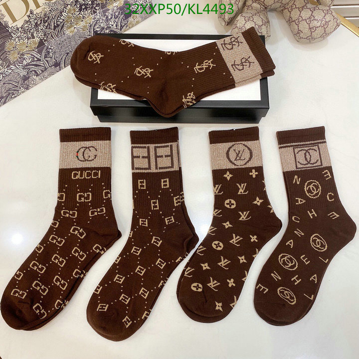 Sock-Gucci, Code: KL4493,$: 32USD