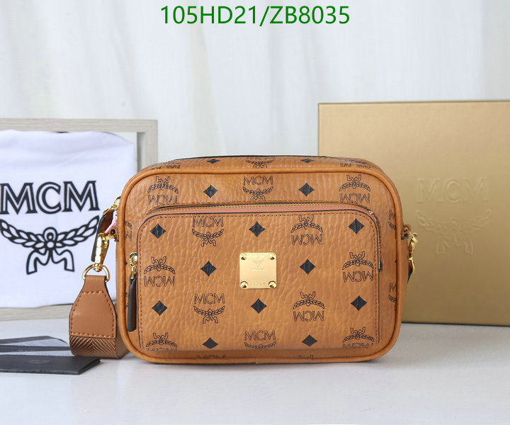MCM Bag-(Mirror)-Diagonal-,Code: ZB8035,$: 105USD