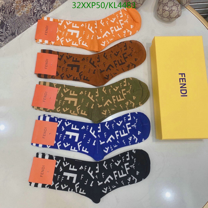 Sock-Fendi, Code: KL4483,$: 32USD