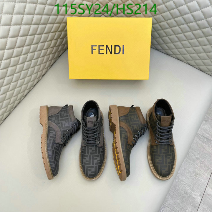 Men shoes-Fendi, Code: HS214,$: 115USD