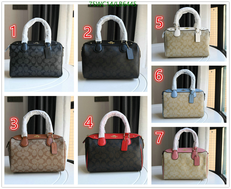 Coach Bag-(4A)-Handbag-,Code: LB6445,$: 75USD