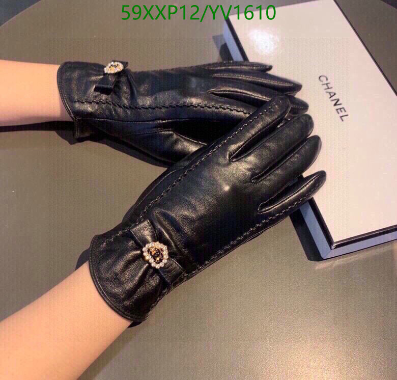 Gloves-Chanel, Code: YV1610,$: 59USD