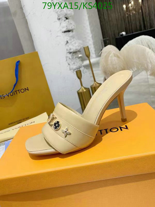 Women Shoes-LV, Code: KS4025,$: 79USD