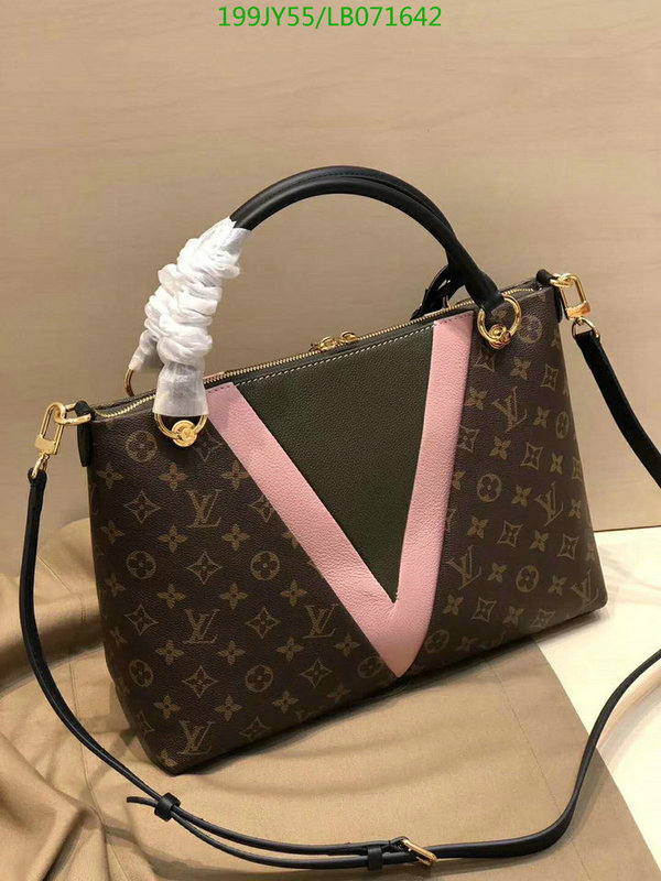 LV Bags-(Mirror)-Handbag-,Code: LB071642,$: 199USD