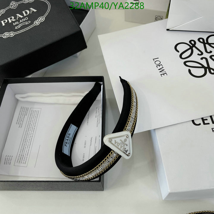 Headband-Prada, Code: YA2288,$: 32USD