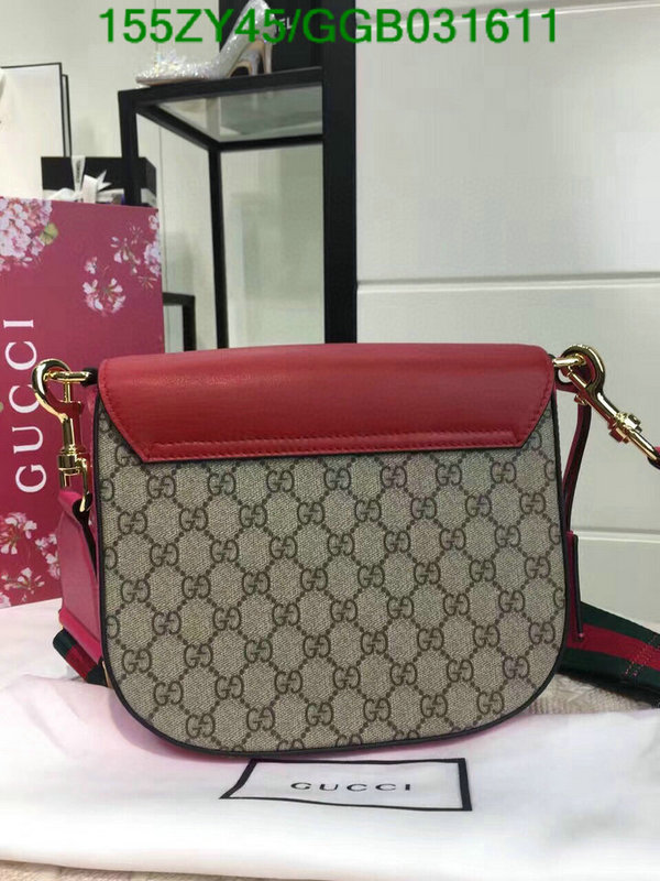 Gucci Bag-(Mirror)-Padlock,Code: GGB031611,$: 155USD